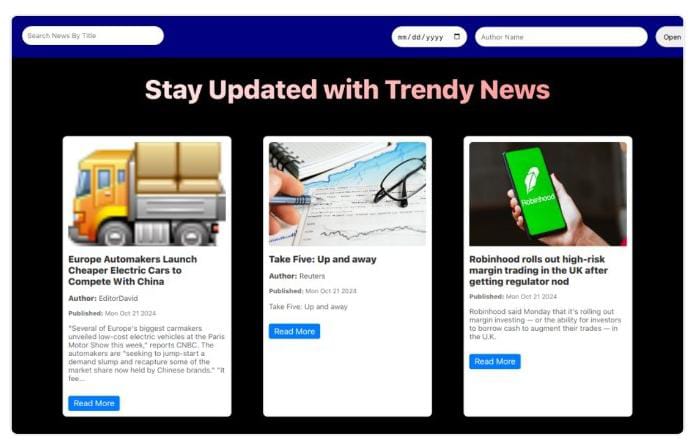 NewsAggregrator App